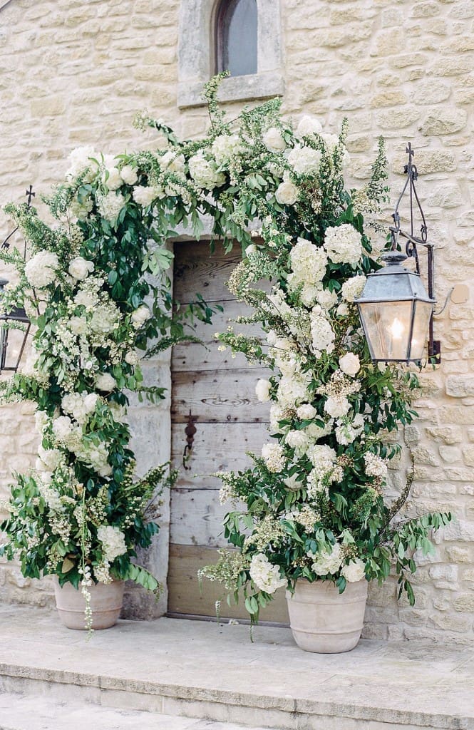 Florals by Dallas-based Bows and Arrows.