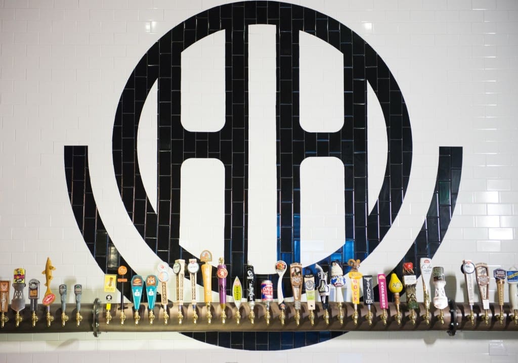 Happiest Hour beer taps