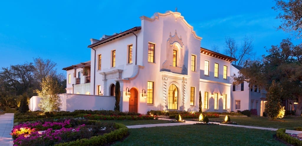 When you're building custom mansions, it helps to be in River Oaks.