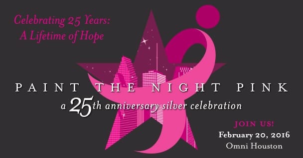 A Breast Cancer Mission: Komen Houston’s 25th Anniversary Gala Will Paint the Night Pink