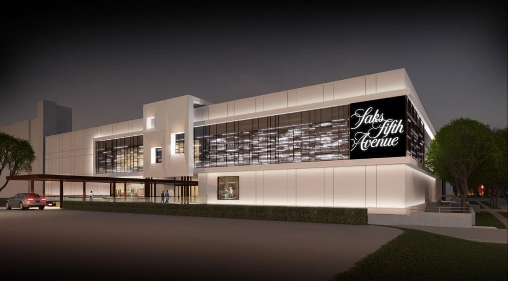 The new Saks Fifth Avenue Houston