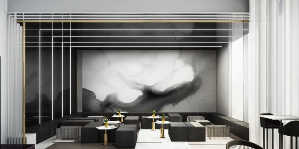 More seating in 51Fifteen Restaurant & Lounge. Photo credit: Contour Interior Design.