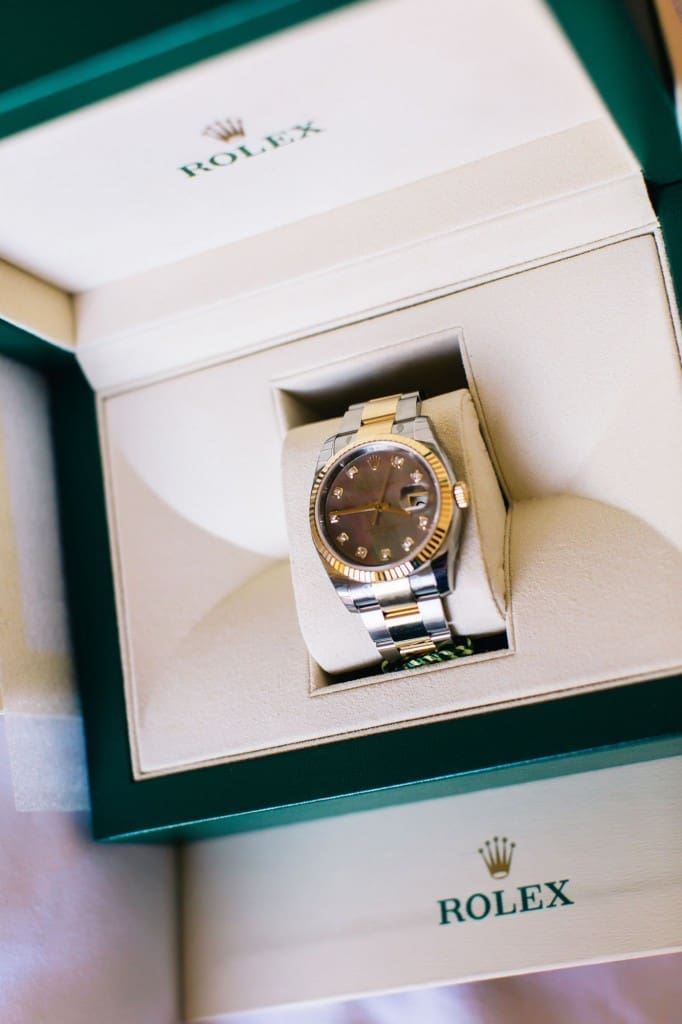 Of course, watches also wowed at Matthew Stafford's wedding.