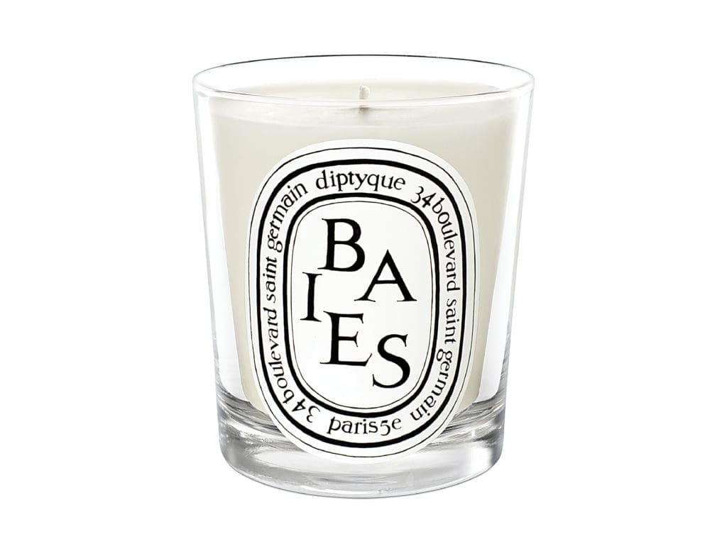 A Baies candle from Dyptique,