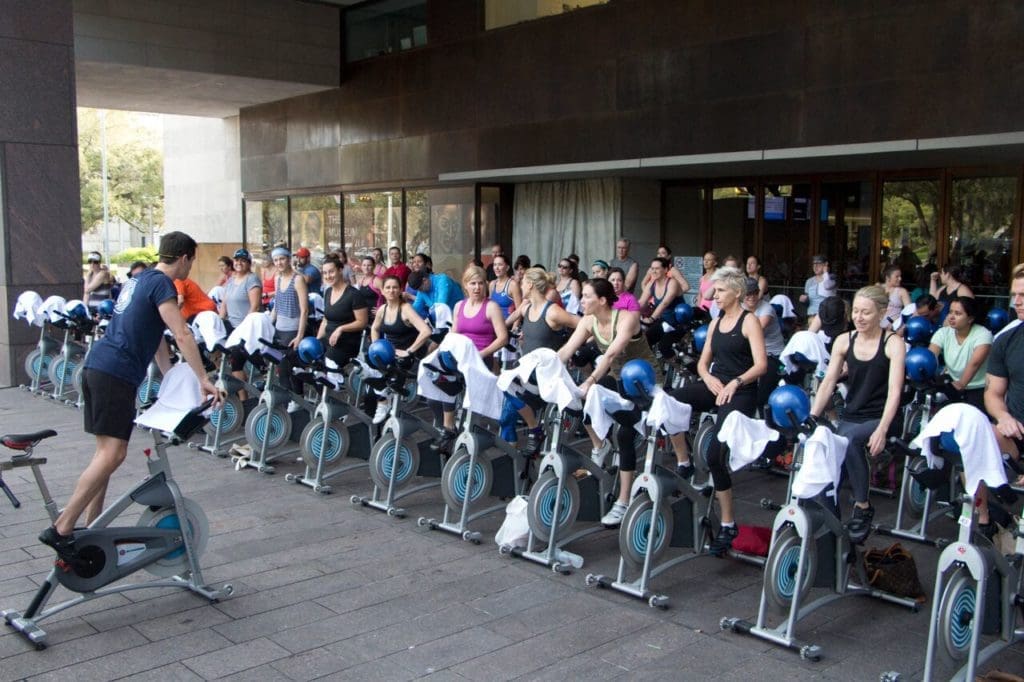 Sculpted Bodies: Trendy Houston Fitness Studio Puts the Pedal to the Metal in Unique Exercise