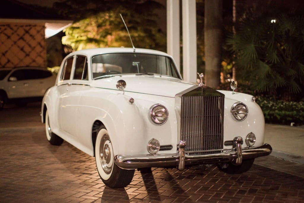 The Classic: A Rolls-Royce getaway car for the bride and groom