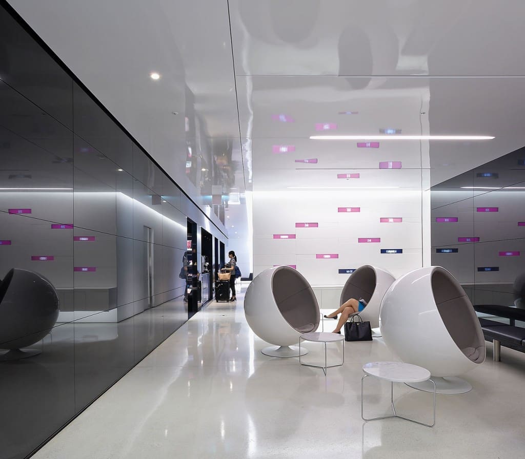 Hyundai Card Air lounge, Seoul, Korea