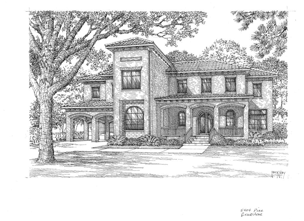 Brookstone Home's 5404 Pine St. serves as one of the feature residences in this year's showcase. 