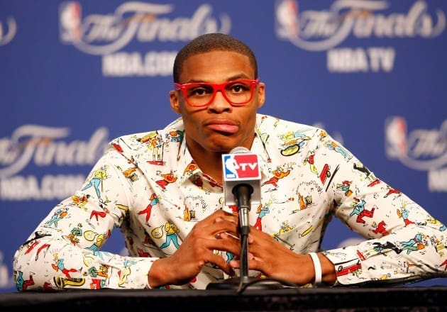 Russell Westbrook is to sports fashion what Babe Ruth is to baseball.
