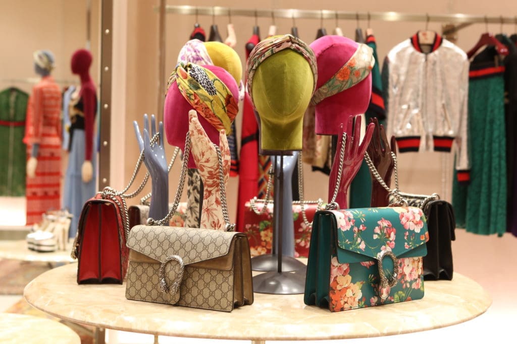 Gucci at Saks Fifth Avenue. (Photo by Priscilla Dickson) 