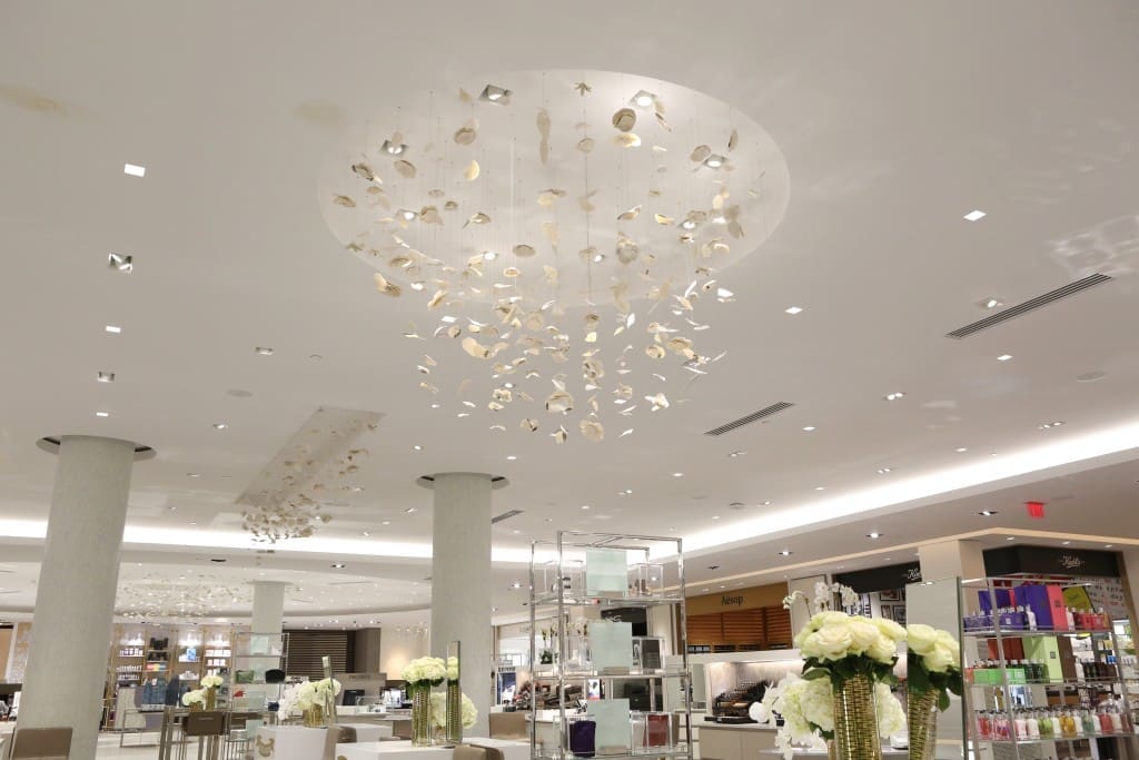 The store was designed by Saks Fifth Avenue Store Design and Planning Team in collaboration with CBX. (Photo by Priscilla Dickson)