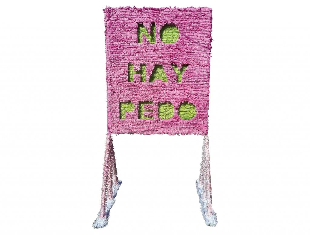 Giovanni Valderas' "No Hay Pedo," 2015, at The MAC.