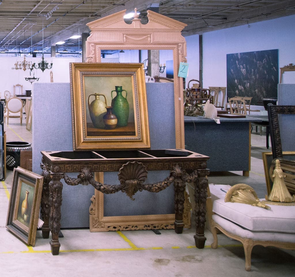 Pettigrew Luxury Furnishing's warehouse treasure trove is now on sale.