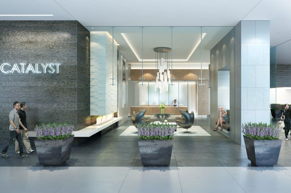 Catalyst entry (Photo courtesy Ziegler Cooper) 