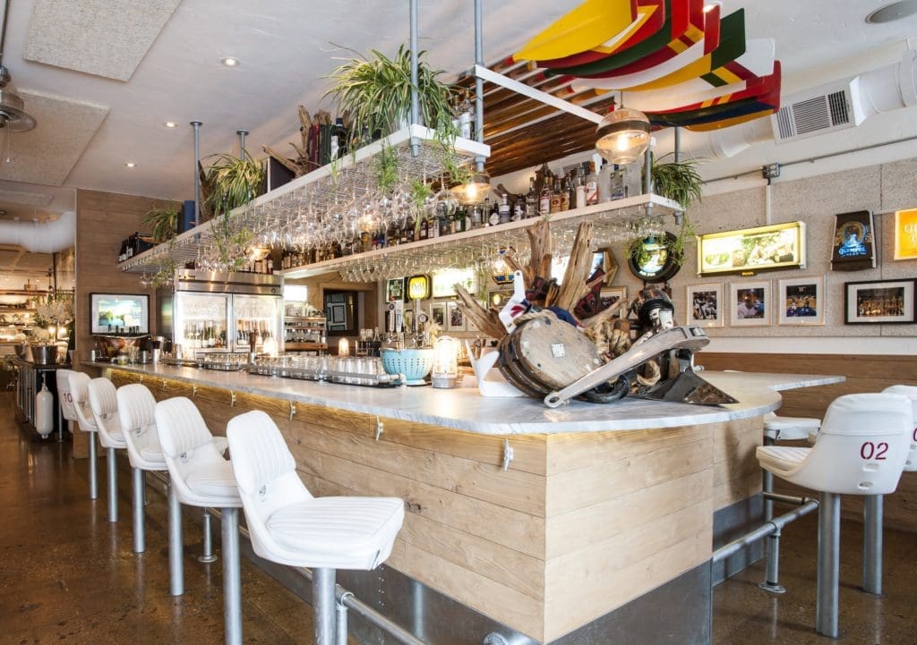 Montlake Cut's nautical bar is perfect for a drink and a plate.