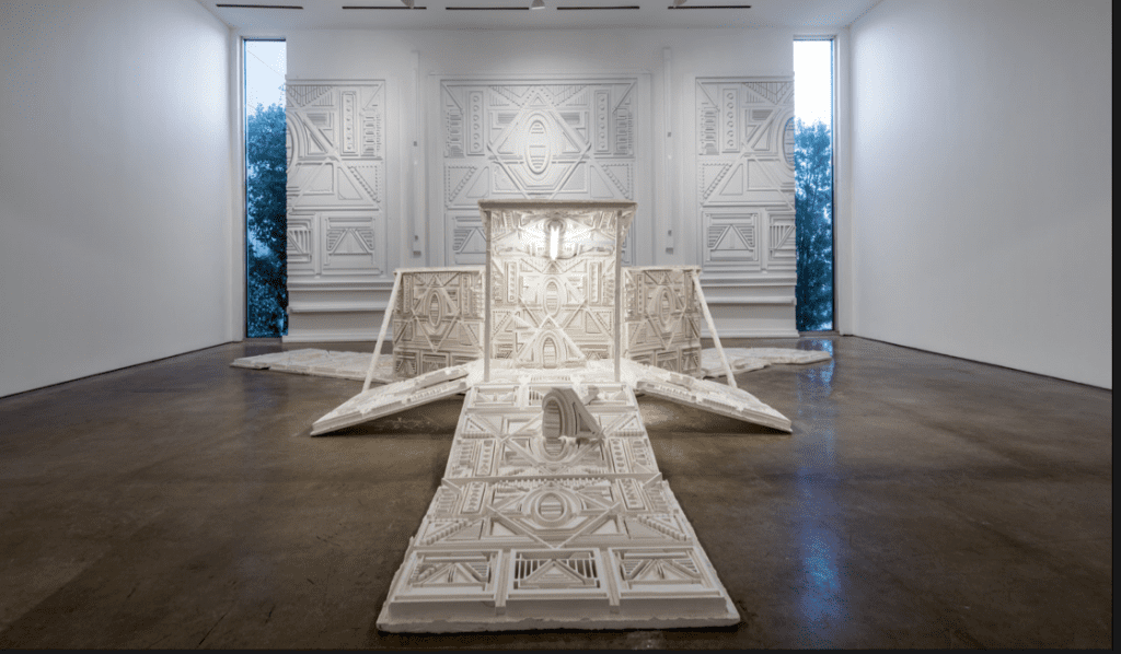 Core Fellow Rodrigo Valenzuela's "Sin Héroes" 2016 installation at David Shelton Gallery busted the boundaries of photography. (Courtesy the artist and gallery)