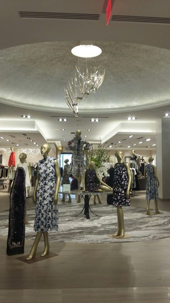 The new Saks includes grand spaces that give a real sense of arrival.