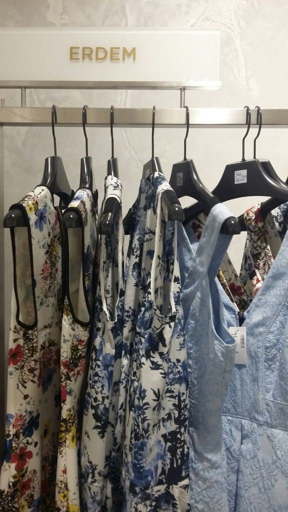 Erdem is at home in Houston's new Saks.