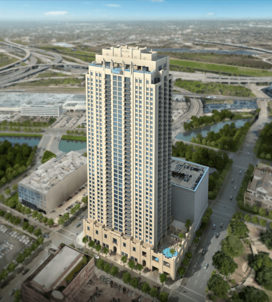 Market Square Tower is already open downtown. (Photos courtesy Woodbranch Investments Corp.) 