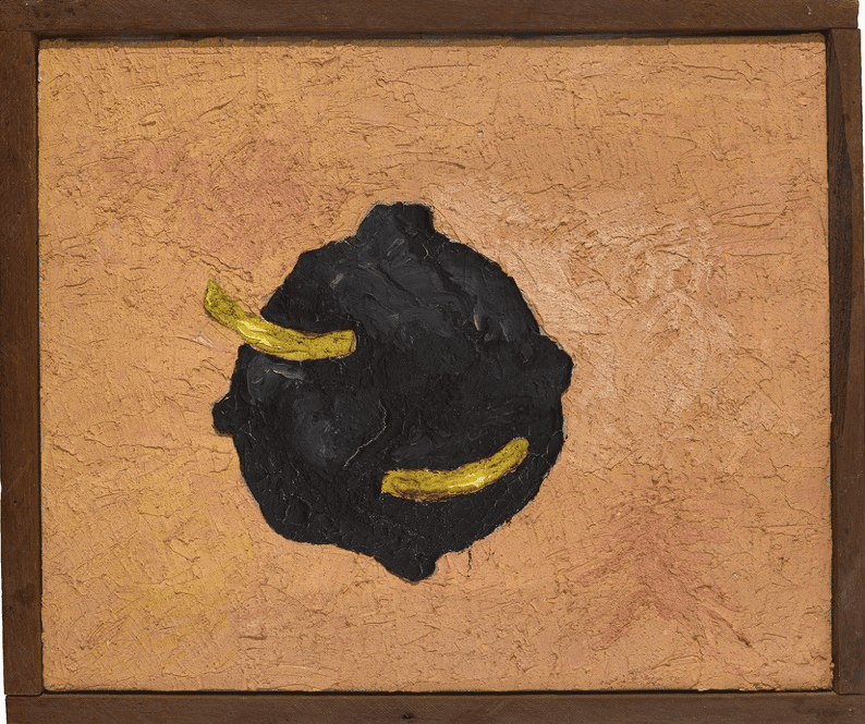 Forrest Bess' "#10," 1957, at Hiram Butler Gallery