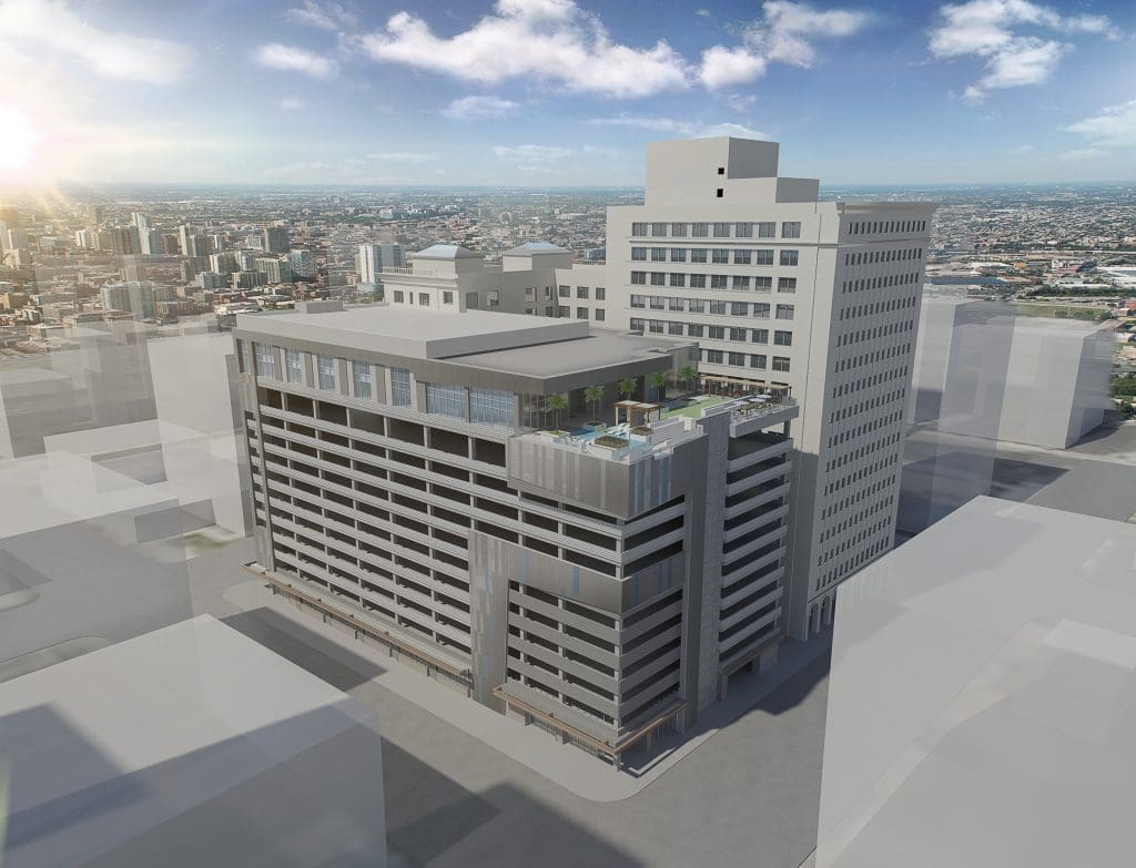The historic Texaco building at 1111 Rusk Street will be transformed into a 16 floor high-rise. 