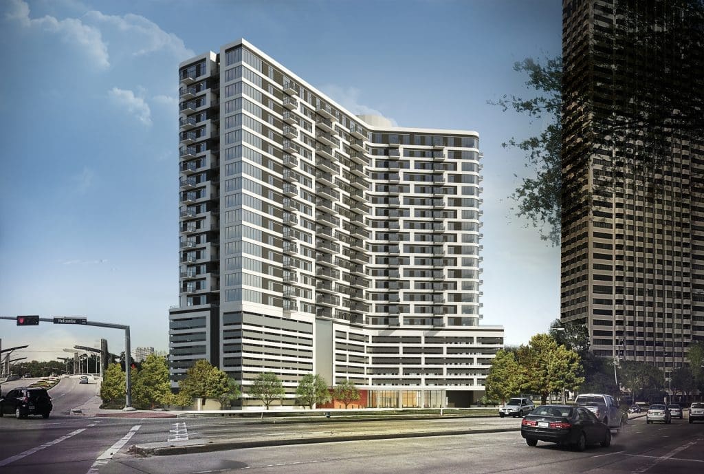 The Vantage is the tallest project in Dinerstein's 60-year history. (Photos courtesy The Dinerstein Companies) 