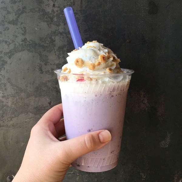 End your meal with one of Hopdoddy's shakes. 
