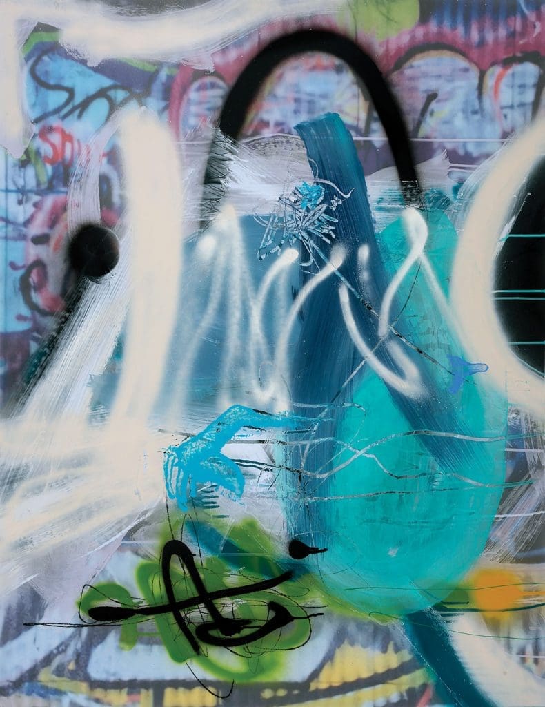 Joey Brock's "Amplified II," 2015, at Craighead Green