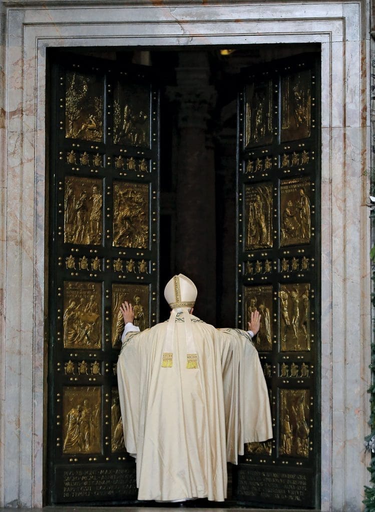 St. Peter's main door in Rome