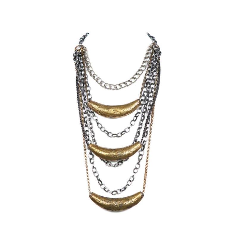 Laura Cantu's Half Moon necklace