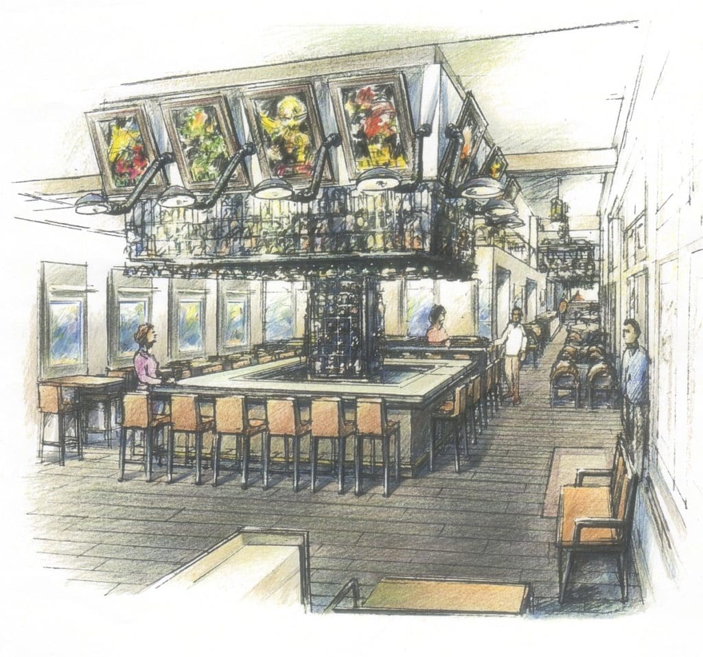 A New French Restaurant Is Opening In One of Houston’s Most Iconic High-Rises: Step Right Up to the Crêpe  Window