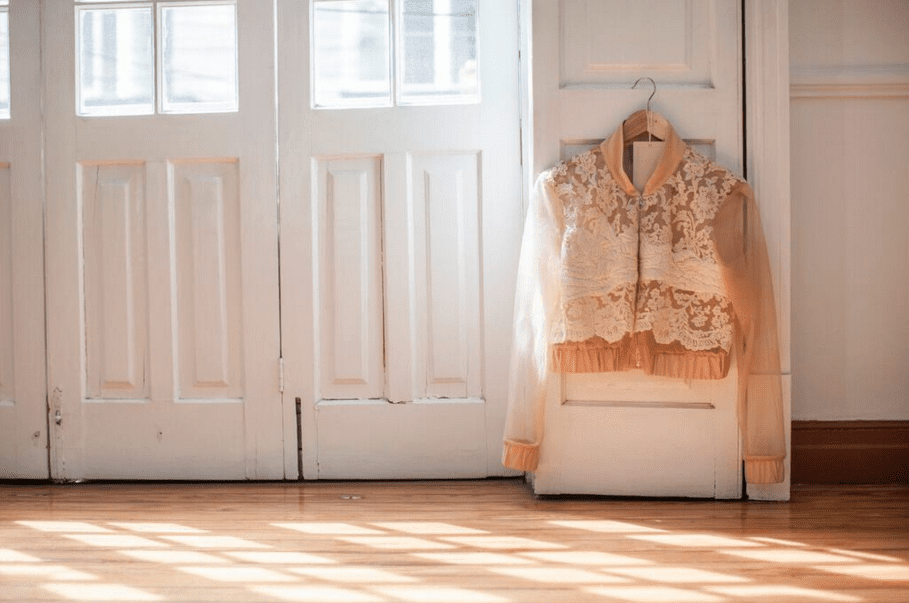 Embroidered jacket by Latin American brand Trista 