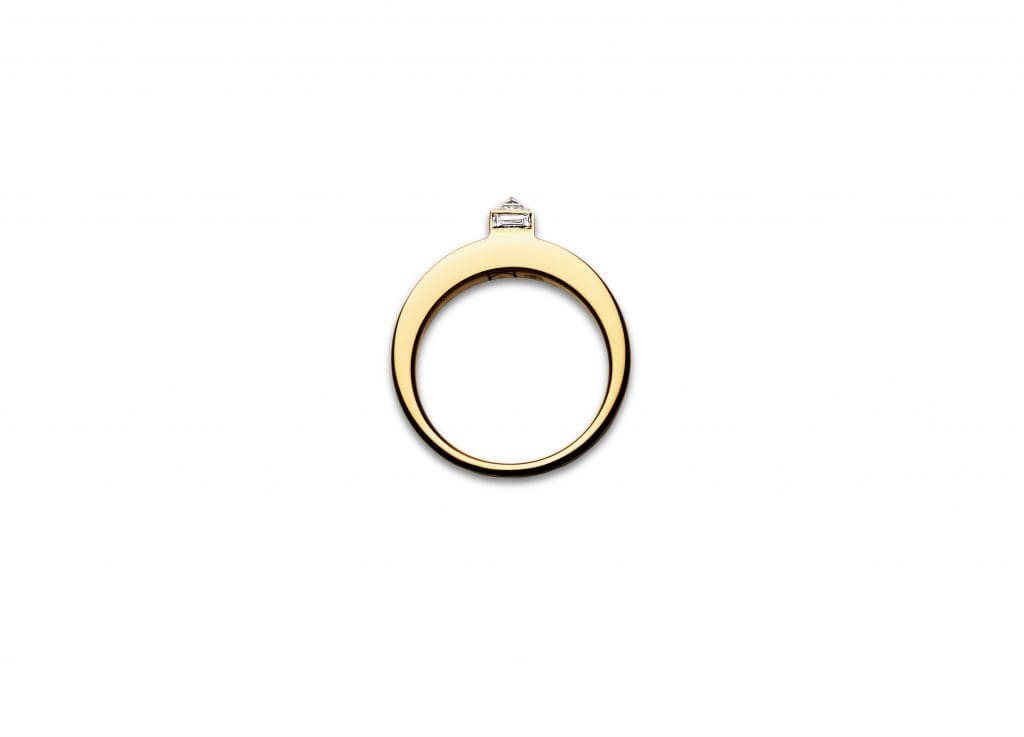 Stepped Diamond Eclipse Ring, $4,215
