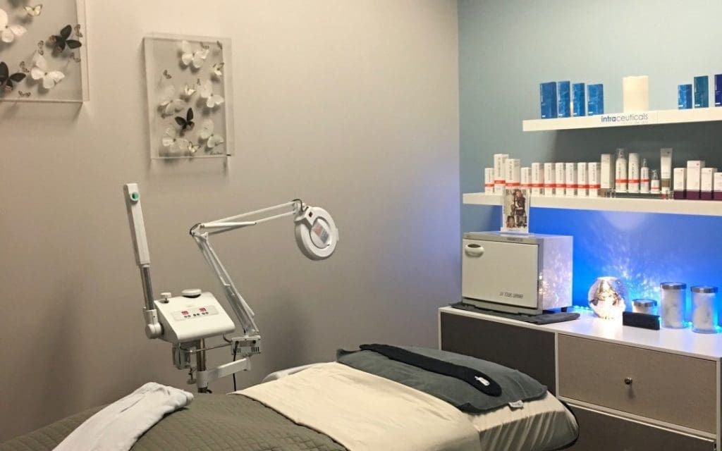 A Zen Den treatment room