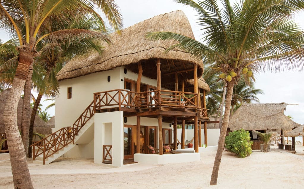 A Modern Swiss Family Robinson Vacation Awaits: Only the Lush Seaside Jungle Retreat’s in Mexico