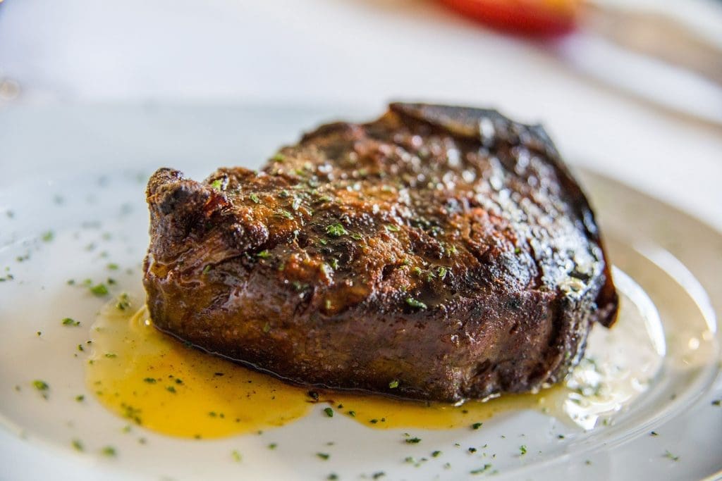 Steak 48's 18 oz bone-in filet