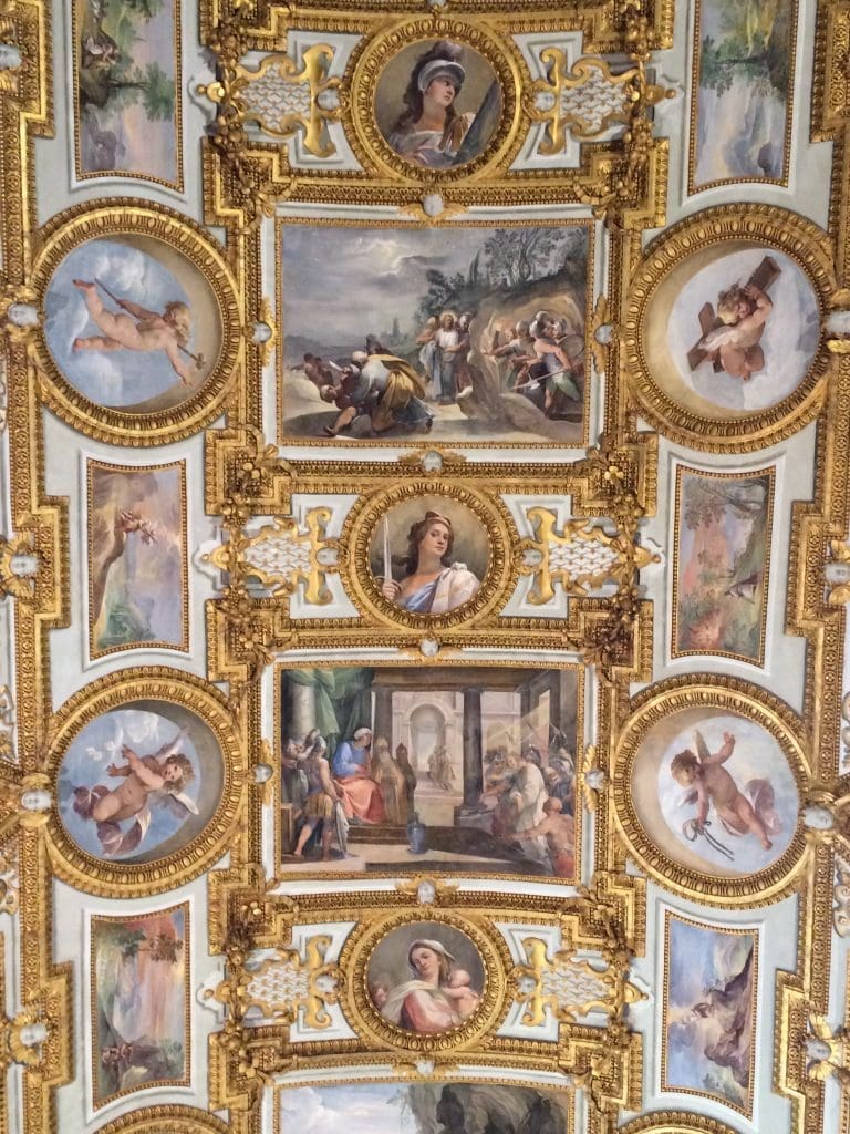 Ceiling fresco at San Martino.