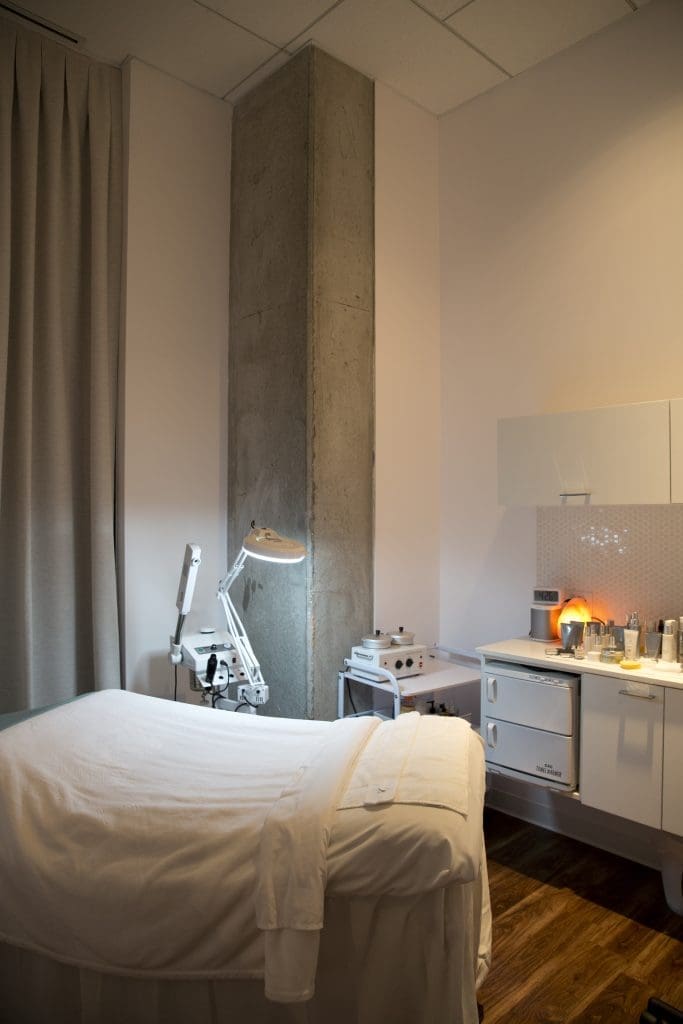 One of Milk + Honey's 15 treatment rooms