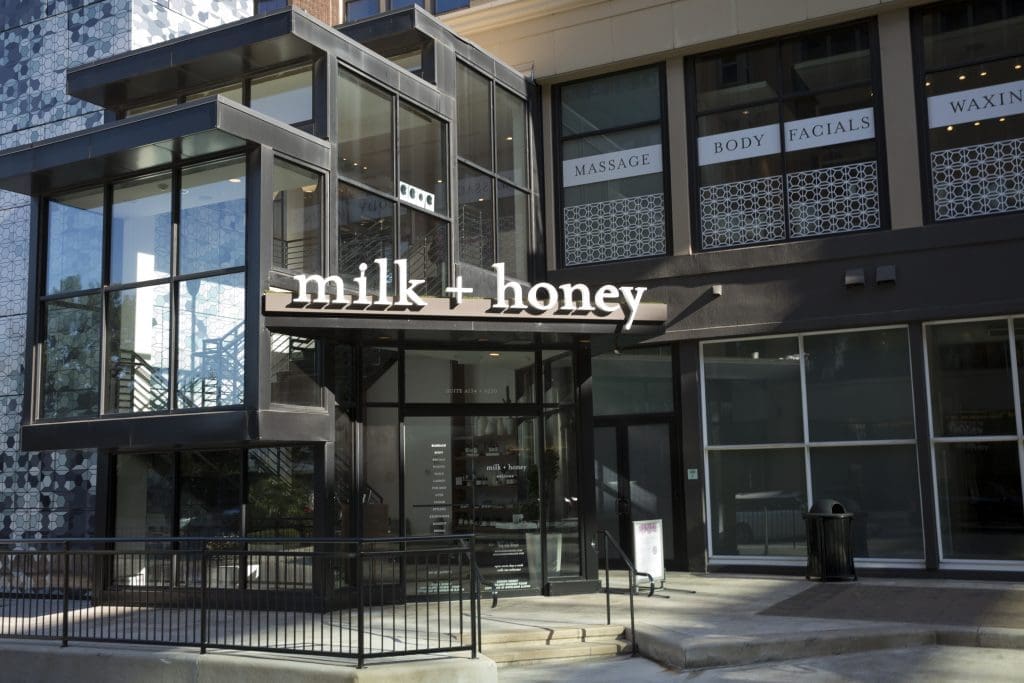 Austin-based spa and salon Milk + Honey is now open in West Ave. 
