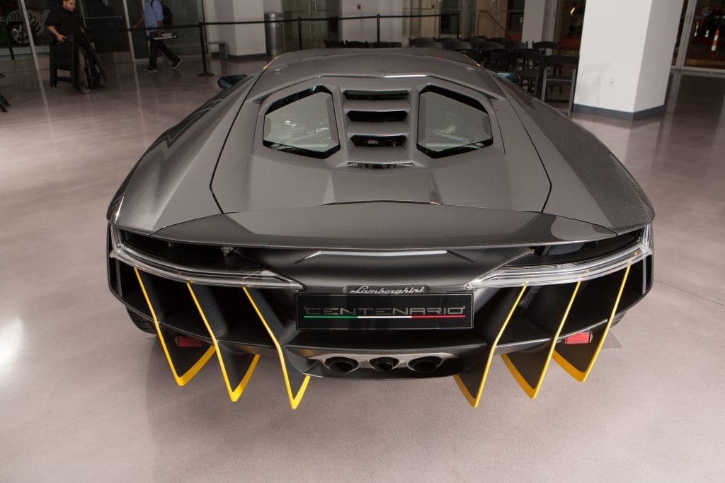 A wicked rear view ...