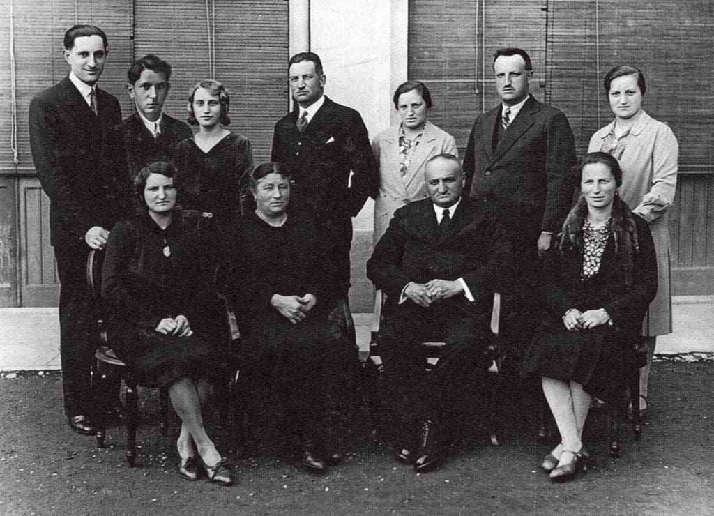 Giorgetti family, circa early 1900s