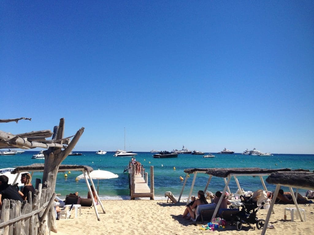 Pampelonne Beach dock