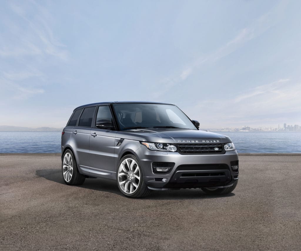 Range Rovers will be on display. 