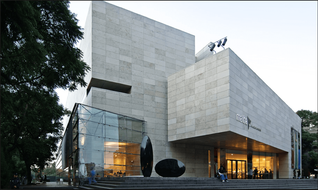 The MALBA Foundation in Buenos Aires was a key post for Dr. Arteaga who served as its founding director from 2000 to 2002, and oversaw the building's construction and its $30-million campaign. (Photo www.torredeco.com.ar) 