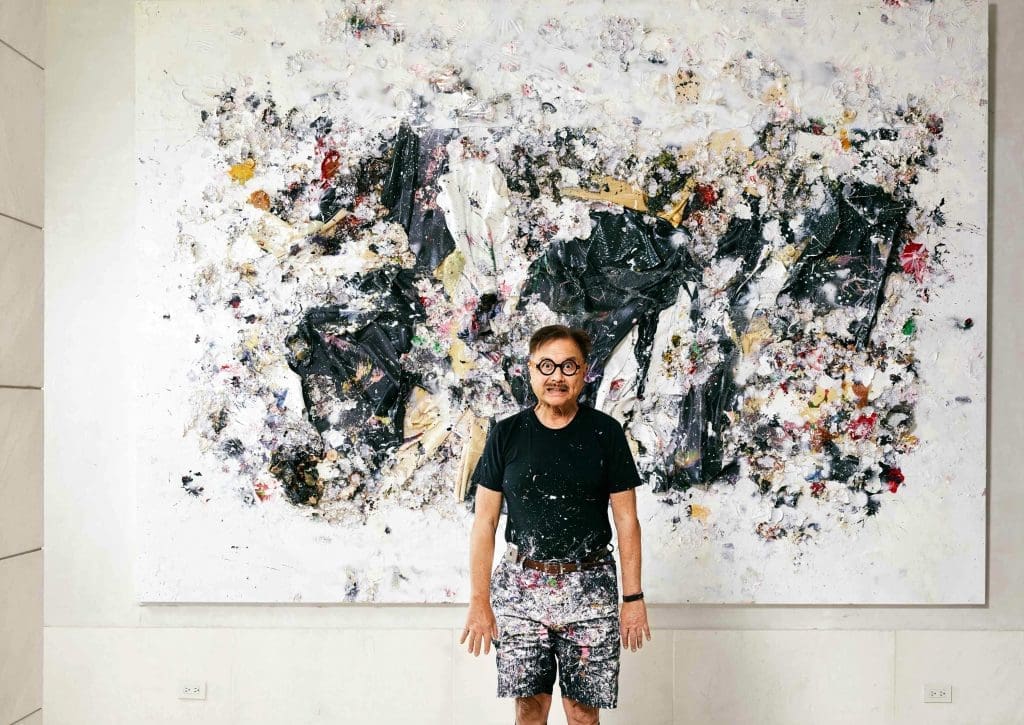 Michael Chow certainly makes an impression.