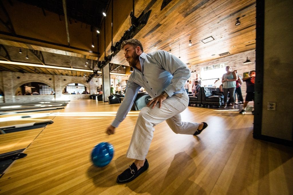 Welcome to Bowl & Barrel, a boutique bowling and restaurant experience in CityCentre. 
