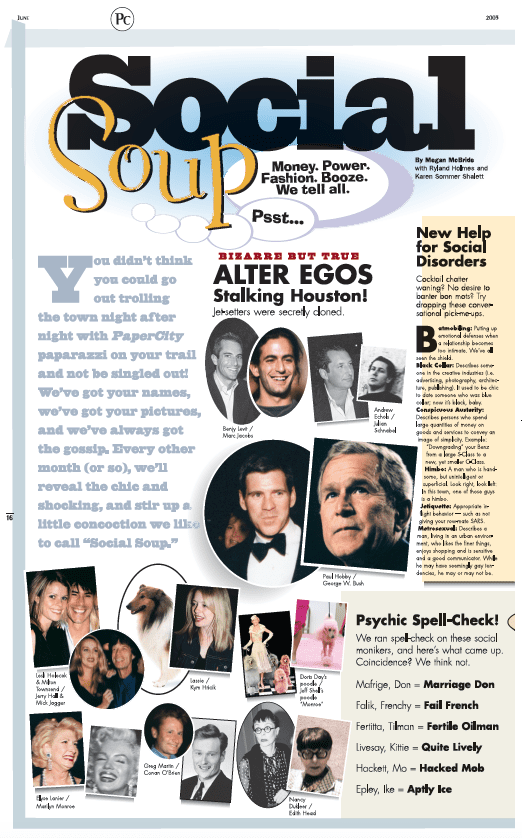 Social Soup makes its debut in 2003. 