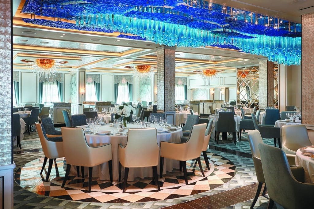 Compass Rose is the Explorer's flagship restaurant. 