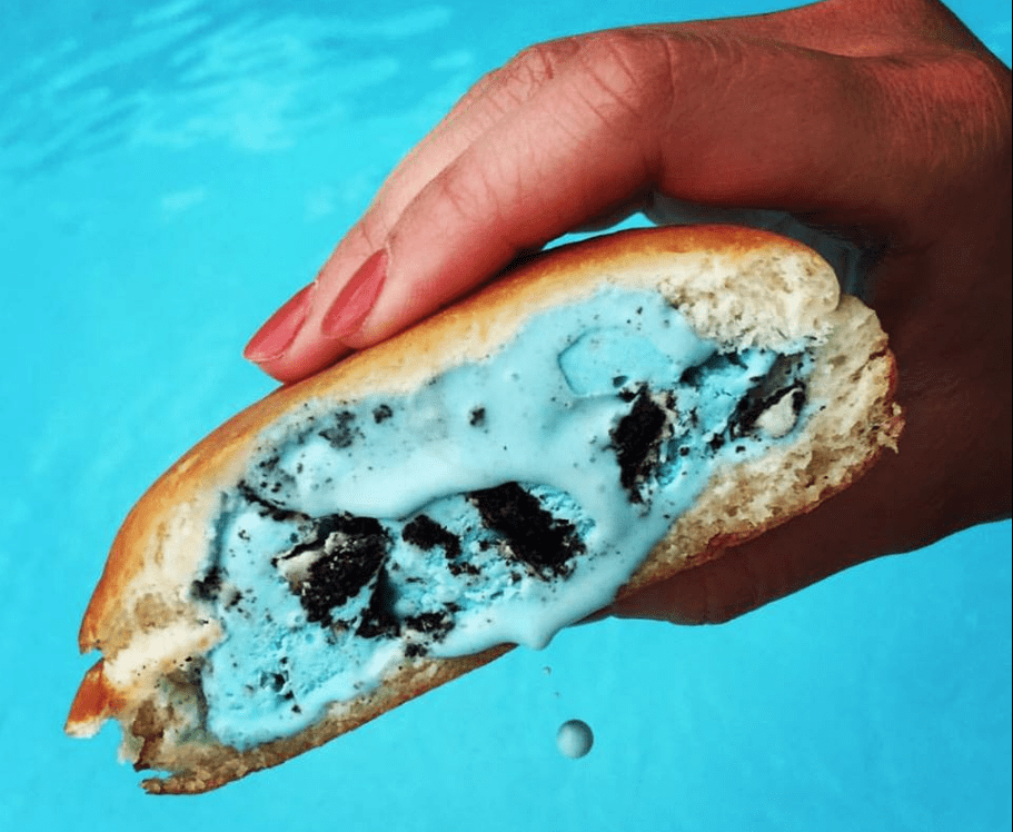 You want this: Add any topping to your bun from Milk • Cream. 