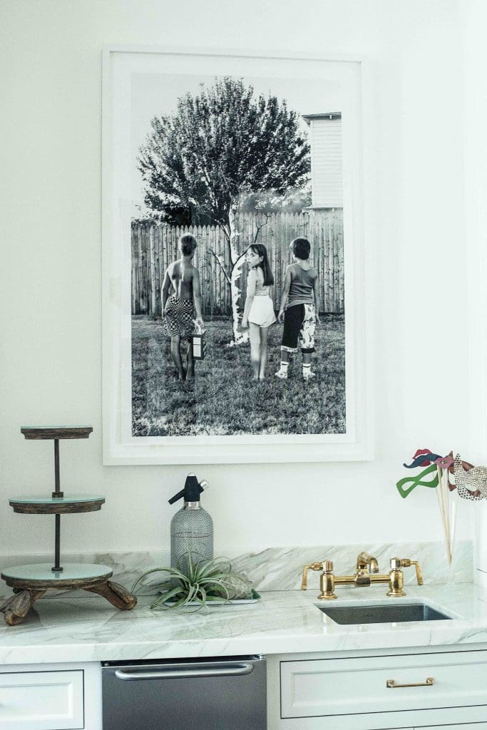Over the bar, Nic Nicosia's "Real Pictures #11," 1989